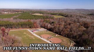 CHECKING OUT THE PITTSYLVANIA BALL FIELDS IN TIGHTSQUEEZE, VA