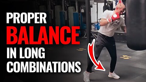 How to Keep Balance in Boxing when Throwing Long Combinations