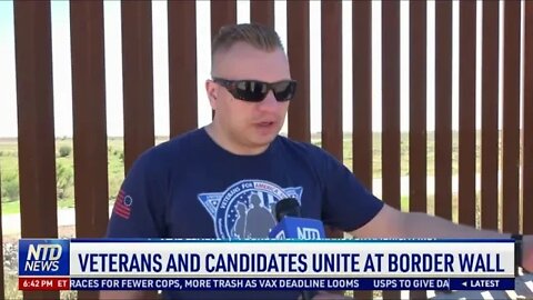 VLAD LEMETS and ZAN LUNA Veterans For America First interview at border