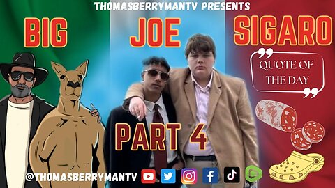 The Big Joe Sigaro Interview Part 4 - The Finale - Big Joe talks everything from Cigars to Crocs