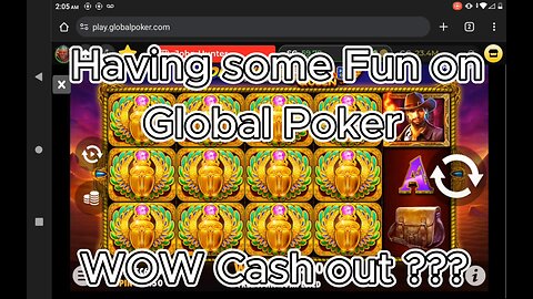 Did We Just get a cash out on Global Poker????