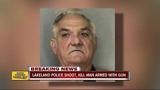 Officers kill a 71-year-old Lakeland man carrying a shotgun who allegedly threatened his neighbors