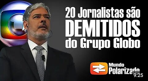 DERRETENDO! Globo demite mais 20 Jornalistas