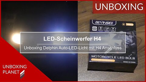 Unboxing & Test Auto-LED-Scheinwerferlicht H4 - Unboxing Planet