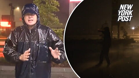 Florida journalist captures power outage during live broadcast