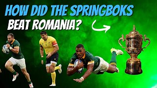 Springboks v Romania: The Ultimate Rugby World Cup Review