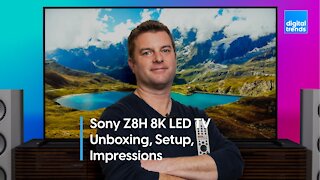 Sony Z8H Unboxing | How Bright is 8K’s Future?
