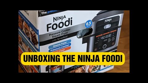 UNBOXING: NINJA 6.5 QT FOODI 14 in 1 Cooker