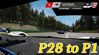 27 OVERTAKES In 7 Laps | Spa GT3 Race Onboard | ACC WhitePoint Racing