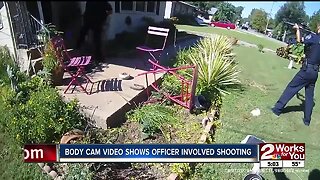 Body cam video shows officer involved shooting