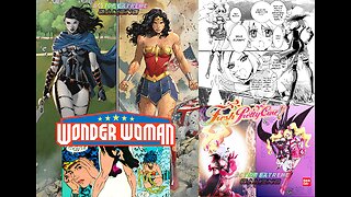 Wonder Woman 2023: Wonder Woman VS Grail + Fresh Pretty Cure Manga: Cure Peach VS Eas Slideshow AMV