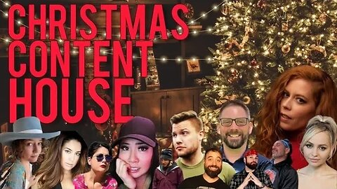 Chrissie Mayr Christmas Content House! X Ray, Xia, Geno, Keri Smith, Camelot, Amy, Karl WATP, Keanu