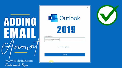 How to Add an Email Account in Outlook 2019 | Microsoft Outlook Tutorial 2021