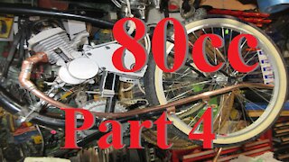 Part 4 80cc 2 Stroke Bicycle Motor w/Jackshaft Kit