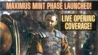 Maximus Mint Phase Launched! Maxi for Hex! Stake Pool Hex 5555! Live Opening Coverage!