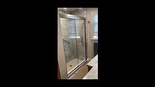 Sliding shower door