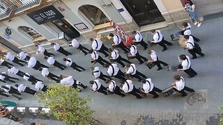 Parade in Malaga Spain