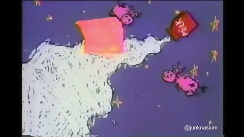 90's Animated Kraft Singles Commercial "Milky Way Galaxy American Cheese" (1993) [Space Cows]