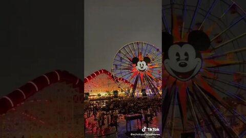 Night Time at Disney’s California Adventure