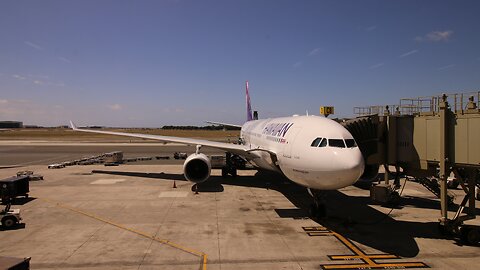 Hawaiian Airlines Inaugural Flight