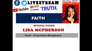 JOIN POLITICAL TALK WITH CHARLOTTE INTERVIEWS LISA MCPHERSON