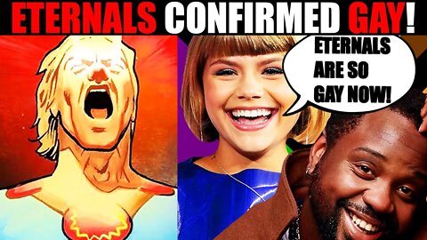 Marvel Studios’ WOKE ETERNALS CLIP Confirms GAY COUPLE & SON! ORIGINAL ETERNALS Are NOT GAY! #Shorts