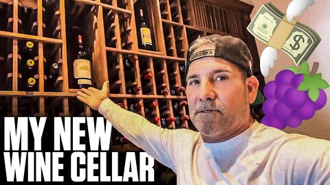 Grant Cardone's Brand New Wine Cellar