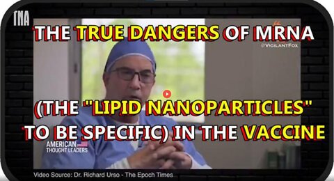 THE TRUE DANGERS OF MRNA (THE "LIPID NANOPARTICLES" TO BE SPECIFIC) IN THE VACCINE - MUST SEE!!!