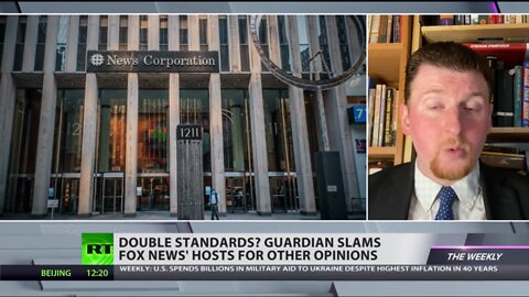 The Guardian is calling for Fox News owner Rupert Murdoch's assets to be frozen - claiming 'his presenters push out Russian propaganda.'