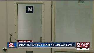 Budget cuts to health programs possibly delayed