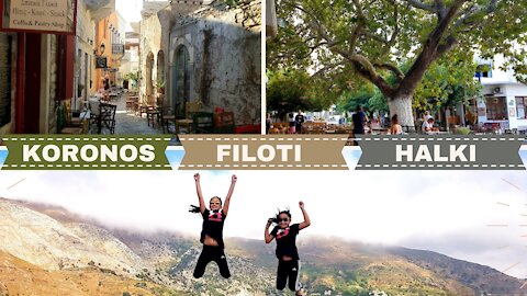 NAXOS (Greece): Episode 4 - Koronos, Filoti, and Halki (Chalki) Villages