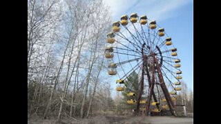 Eerie drone footage of Chernobyl