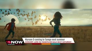Maroon 5 to perform at Tampa's Amalie Arena in 2018