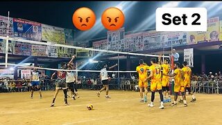 Lucky sports club vs Shalimar (😡😡), Vapi all India volleyball tournament 2022