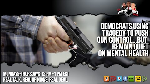 Once Again Dems Are Going After Guns Instead Of The Real Problem!