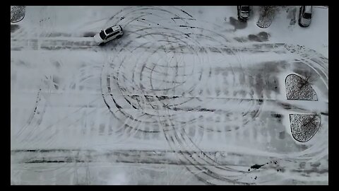 Jeep Drifts! (Aerial View) #shorts