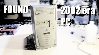 Restoring a 2002 Era PC (I FOUND IN THE GARBAGE) - Part 1