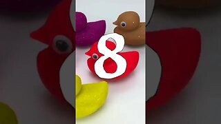 9 Play Doh Ducks and Surprise Toys