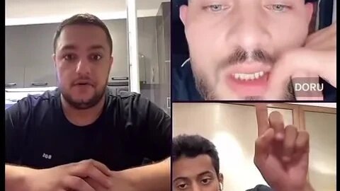 Allin și Doru cu arabul numărul unu pe live TikTok