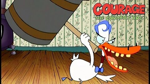 Courage The Cowardly Dog: Duck Doctor | Cartoons