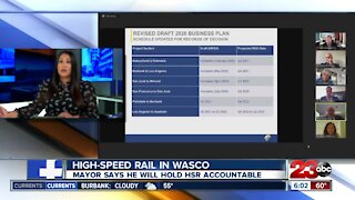 Wasco mayor speaks at HSR board meeting about impact of project