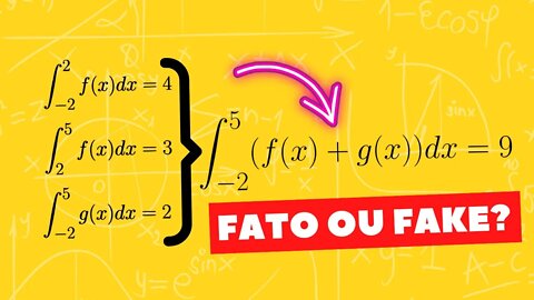 REGRAS OPERACIONAIS DA INTEGRAL DEFINIDA | TERCA DO CALCULO | @Professor Theago