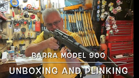Barra model 900 pump action pellet bb rifle unboxing and plinking (take 2)