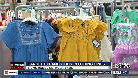 Target expands kids clothing lines