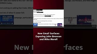 New Email Exposing John Brennan and Mike Morell. Remember the Spies who lied? 💥💥💥