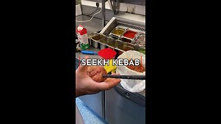 Seekh Kebab being cooked at East Takeaway | Misty Ricardo's Curry Kitchen