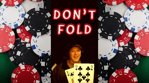 WOULD YOU FOLD WITH THIS POKER HAND? Poker Vlog final table highlights and poker strategy #SHORTS