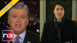 Sean Hannity ROLLS RIGHT Over Trudeau Over His Response To Trucker Convoy