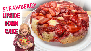 Strawberry Upside-Down Cake