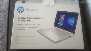 Laptop unboxing! New HP laptop 2021